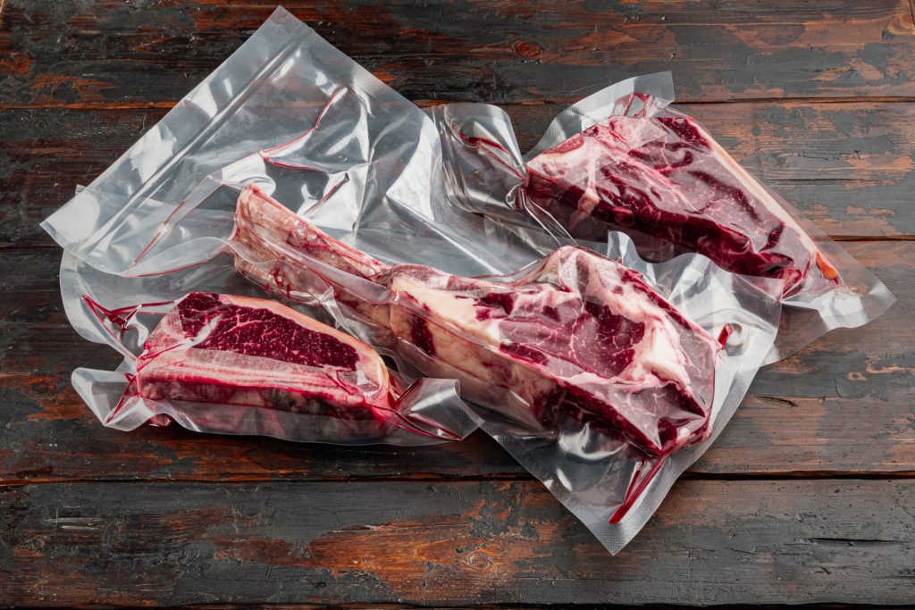 Bolsas de vacío para industria alimentaria